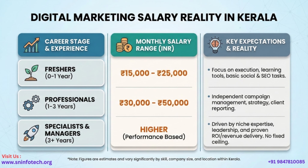 digital marketing salary reality in kerala